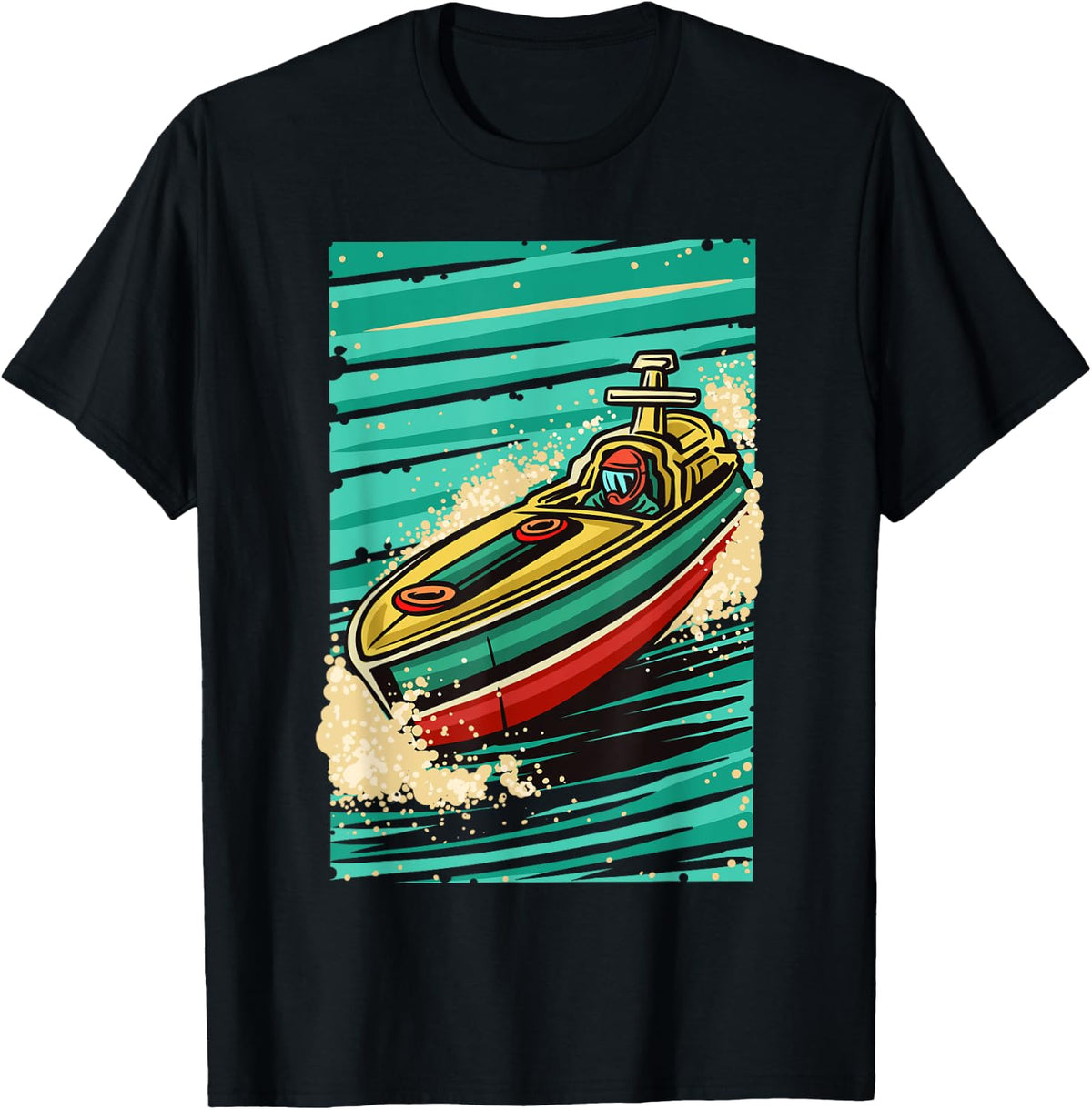 Speedboat Boat Racer Speed Boat Jet Boat Boat Racing Apparel Viral TikTok Find Hot Right Now