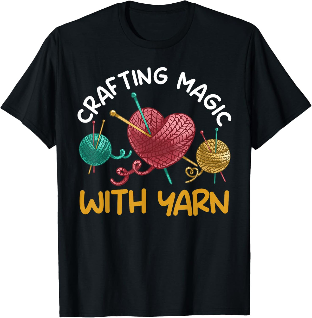 Yarn Collection WITH YARN TO CREATIVITY Funny Yarn Collector Yarn Supply | Top Rated | Perfect for Crafters