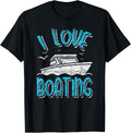 I Love Boating Captain Boat Yacht Ship Boating Apparel Trending US US Top Pick