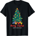 Funny Crocheting Christmas - Merry Crochet Happy New Yarn Yarn Supply | Premium Quality | Customer Favorite