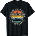 Pontoon Captain Life Is Better At The Lake Apparel High Search Demand Gift Ready