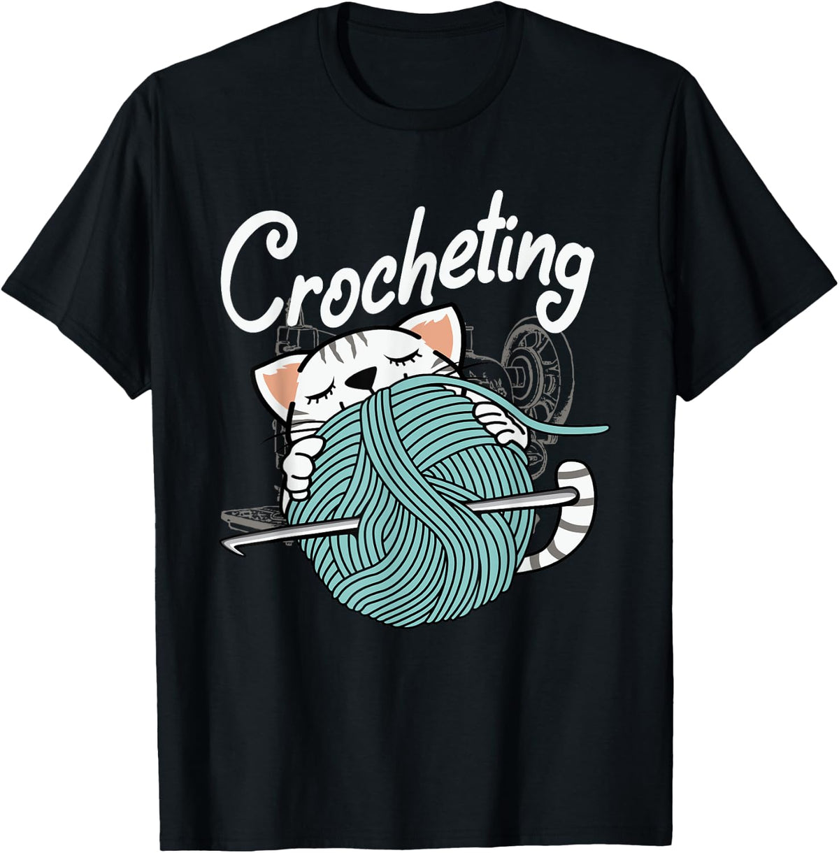 Crocheting Crocheter Cat Lover Crochet Hook Yarn Yarn Supply | Top Rated | Best Seller Choice