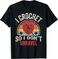 Vintage Retro I Crochet So I Don't Unravel Crafts Yarn Yarn Supply | Viral US Pick | High CTR Title