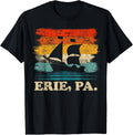 Erie Pennsylvania Sailing Vintage Sailboat Boating Sailor Apparel Trending US Fan Favorite