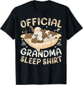 Official Grandma Sleep Shirt, Siamese Cat with 2 Kittens T-Shirt for Men Women Kids T-Shirt | Trending 2025