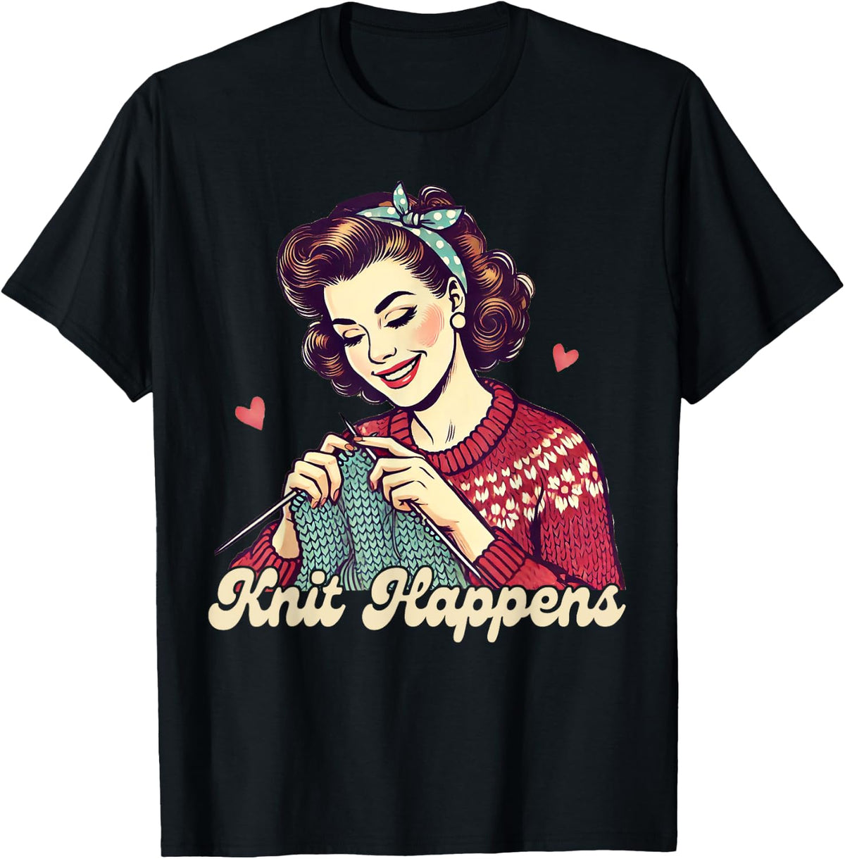 Knitting Lover Knitter Knitting Queen Yarn Knit Happens Yarn Supply | Top Rated | High CTR Title