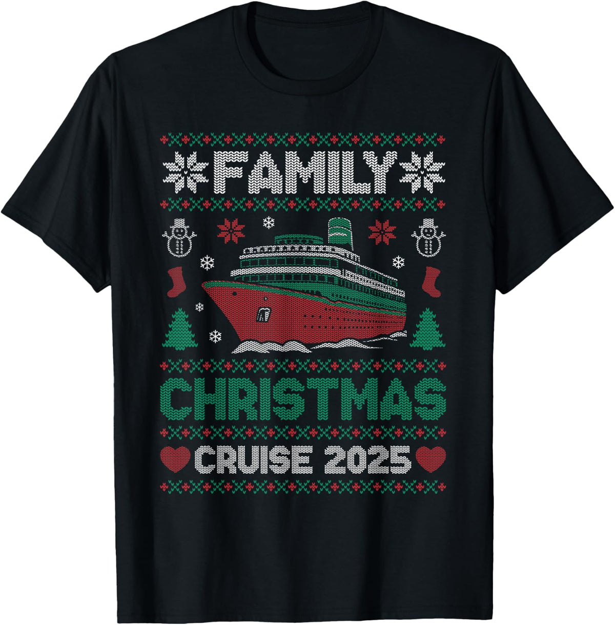 Family Christmas Cruise 2025 Family Cruise Boat Trip Apparel Trending US Fan Favorite