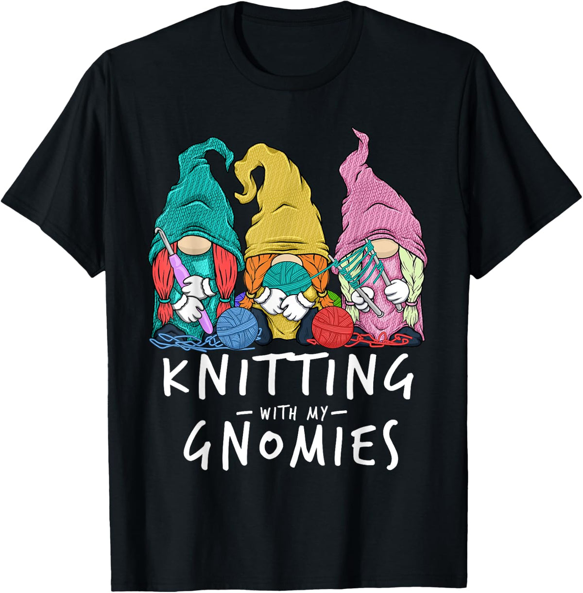 Knitting With My Gnomies Yarn Gnomes Knitting Yarn Supply | Trending 2025 | Best Seller Choice