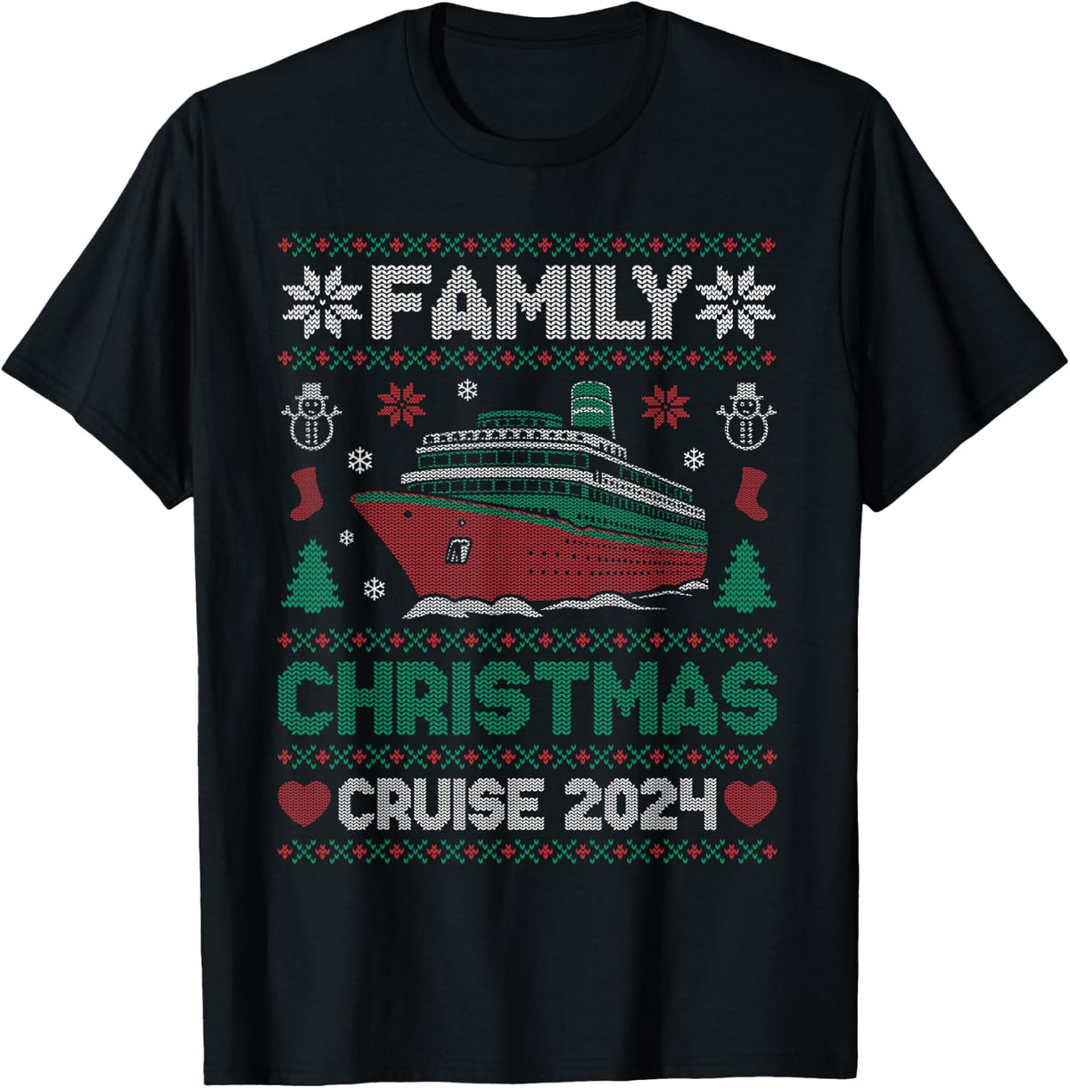 Family Christmas Cruise 2024 Family Cruise Boat Trip Apparel Streetwear Style Hot Right Now