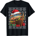 Xmas Sweater Style Ugly Santa Hat Boat Christmas Sweater Trending US Gift Ready