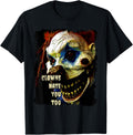 Scary Clown T Shirt Clowns Hate You Too, Funny, Halloween T-Shirt | Premium Quality | High CTR Title