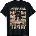 There Was A Woman Who Really Loved Books And Yarn Crocheting Yarn Supply | Premium Quality | Best Seller Choice