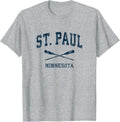 St Paul Minnesota Vintage Nautical Paddles Sports Oars Apparel Streetwear Style Hot Right Now