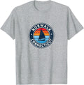 Norwalk Connecticut CT Vintage Sailboat Retro 70s Apparel Trending US Gift Ready
