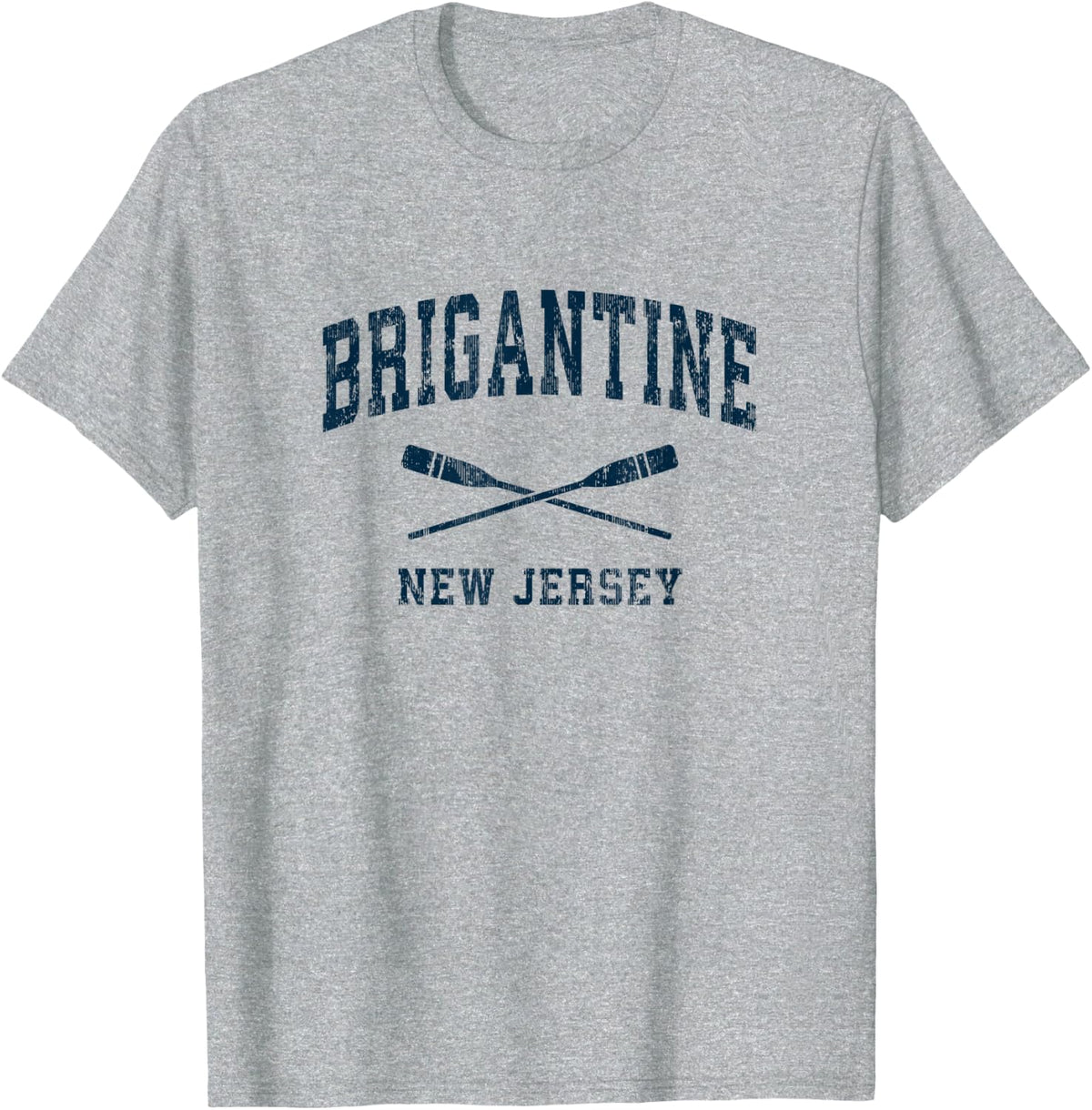 Brigantine New Jersey Vintage Nautical Paddles Sports Oars Apparel Viral TikTok Find Gift Ready