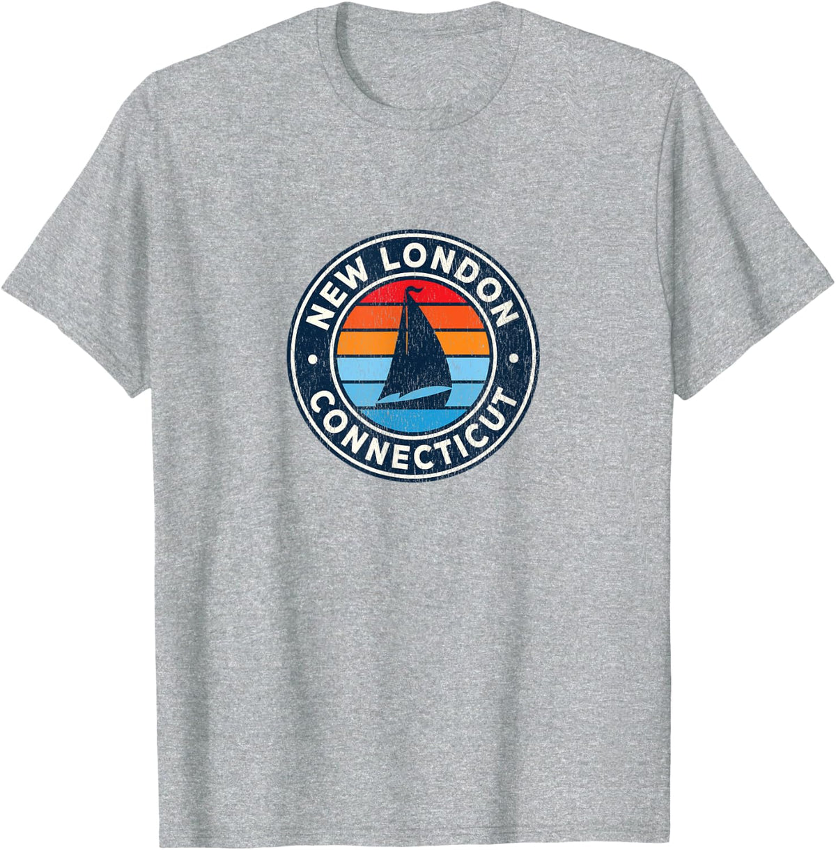 New London Connecticut CT Vintage Sailboat Retro 70s Apparel Viral TikTok Find Best Seller Look