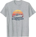 Carteret NJ Vintage Boating 70s Retro Boat Design Apparel Premium Print Hot Right Now