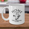 Cow Gifts Cow Mug Cows Gifts Cow Gift Cow Mugs Home Is Where the Cows Are Cow Birthday Gift Cow Christmas Gift Graphic Tee – Warm & Stylish · Great Gift For Fans