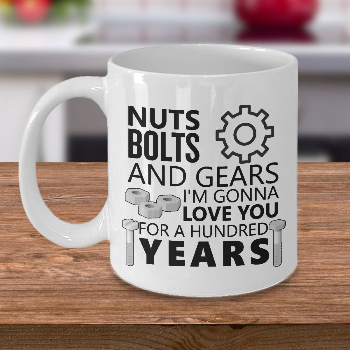 Birthday Gift for Mechanic Mechanic Mug Funny Mechanic Present Mechanic Gifts Nuts Bolts and Gears Graphic Tee – Premium Graphic · High-Quality Print