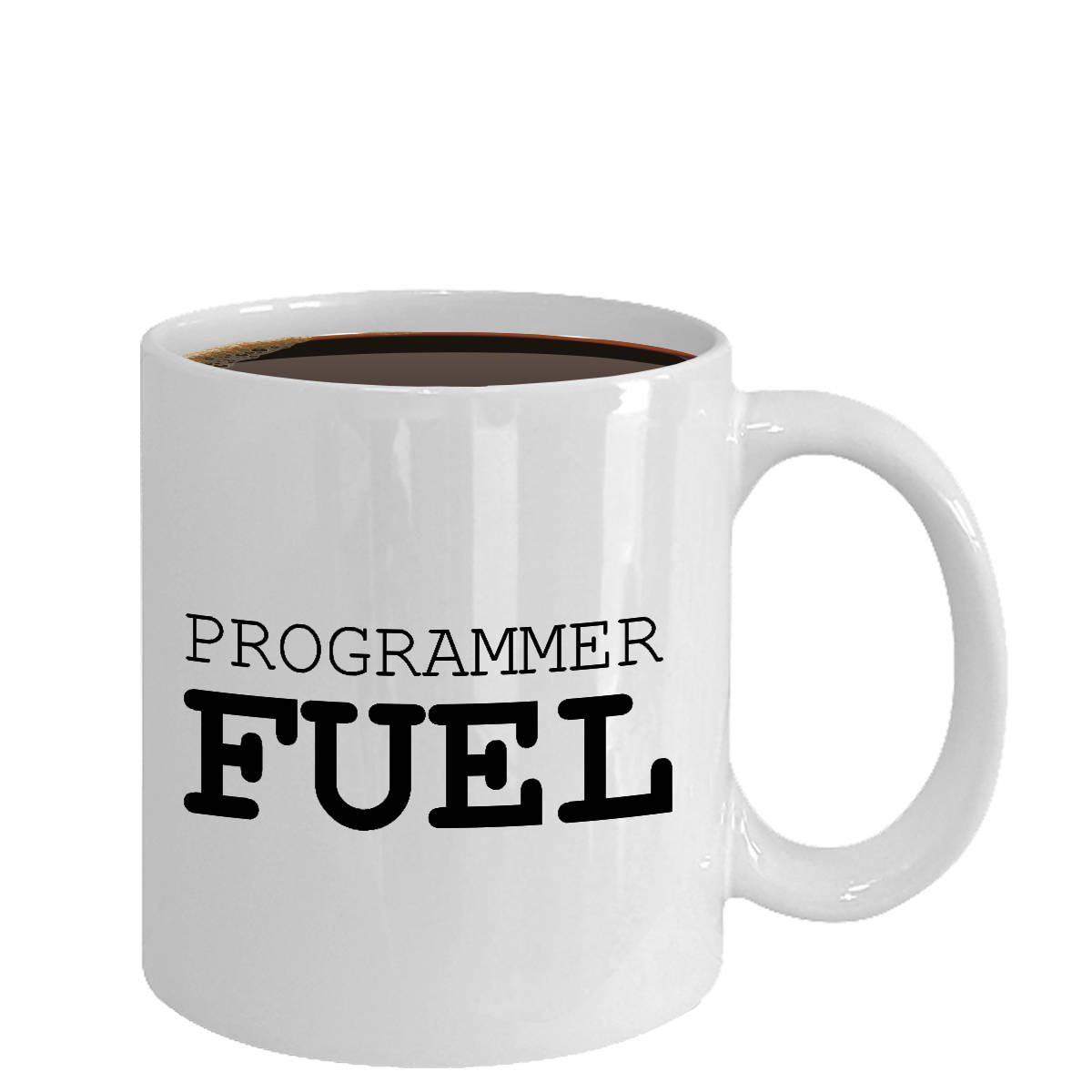Programmer Fuel Coder Gift Computer Programmer Gift Programmer Mug Coder Mug Developer Gift Graphic Tee – Aesthetic Look · Great Gift For Fans