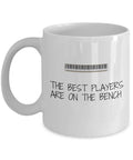 Piano Mug Piano Teacher Gift Piano Player Present The Best Players Are on the Bench Graphic Tee – Bold Style · Great Gift For Fans