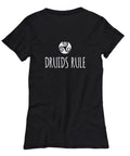 Pagan Nonbeliever Gift Idea Druid Shirt Celtic Symbol Shirt Druids Rule Women39s Tee Graphic Tee – Easygoing Wear · High-Quality Print