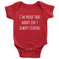 Cute Fishing Baby Onepiece Future Fisherman Baby Shirt Daddy Isn39t Always Fishing Many Sizes And Colors Baby Shower Gift Graphic Tee – Aesthetic Look · High-Quality Print