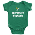 Cute Baby Onepiece Mechanic Baby Shirt Apprentice Mechanic Baby Shower Gift Idea Newborn Through 24 Months Sizes Graphic Tee – Premium Graphic · Top Pick For Any Outfit