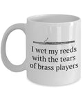 Funny Bassoon Coffee Mug Bassoonist Gift Idea Orchestra or Marching Band Geek Tears Of Brass Players Graphic Tee – Bold Style · Must-Have Style