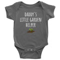 Cute Baby Onepiece Gardening Baby Shirt Daddy39s Little Garden Helper Customization Available Baby Shower First Birthday Gift Graphic Tee – Premium Graphic · Must-Have Style