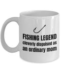 Fishing Mother Gift Idea Fishing Mom Mug Fishing Legend Mother39s Day Gift Mother39s Birthday Graphic Tee – Everyday Comfort · High-Quality Print