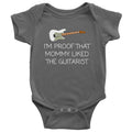 Cute Guitarist Baby Onepiece Guitar Player Baby Bodysuit Mommy Liked The Guitarist Guitarist Baby Gift Idea Many Sizes And Colors Graphic Tee – Warm & Stylish · Must-Have Style