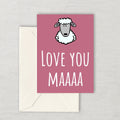 Cute Mother Printable Card Mother39s Day Card Sheep Mom Card Mother39s Birthday Instant Download Digital Card Love You Maaa Graphic Tee – Premium Graphic · Must-Have Style