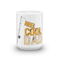 Reel Cool Dad Coffee Mug Great for Christmas Birthday Father39s Day Gifts from Daughter or Son or Husband Gift from Wife Graphic Tee – Aesthetic Look · Trending Graphic Apparel