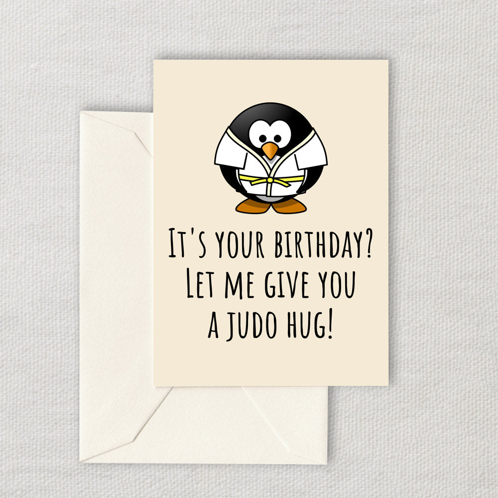 Judo Birthday Card Printable Judo Gift Card Digital Download Judo Card Judoka Birthday Let Me Give You A Judo Hug Graphic Tee – Bold Style · Great Gift For Fans