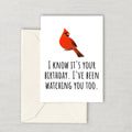 Printable Birdwatching Birthday Card Birding Birthday Card Bird Watching Printable Card Birder Card Digital Download Graphic Tee – Warm & Stylish · Trending Graphic Apparel