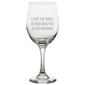 Funny Actuary Gift Smell Of Risk Analysis In The Morning Gift For Actuaries Wine Glass Graphic Tee – Soft Feel · Top Pick For Any Outfit