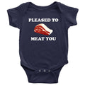 Butcher Baby Bodysuit Cute Butcher Baby Onepiece Pleased To Meat You Butcher Baby Gift Baby Shower First Birthday Graphic Tee – Everyday Comfort · High-Quality Print