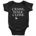 Rock Climber Baby Shirt Rock Climbing Baby Onepiece Climber Baby Bodysuit Crawl Walk Climb Baby Shower Gift All Cotton Graphic Tee – Everyday Comfort · Must-Have Style