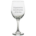 Funny Acupuncture Wine Glass Acupuncturist Gift Acupuncture Present Acupuncturists Deal With Pricks Graphic Tee – Everyday Comfort · Trending Graphic Apparel