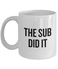 Funny Mailman Gift Mailman Coffee Mug Postal Worker Gift Postman Gift The Sub Did It Graphic Tee – Premium Graphic · Great Gift For Fans
