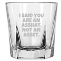 Funny Accounting Rocks Glass Accountant Gift Idea You Are An Asshat Office Coworker Present Sarcasm Gift Whiskey Tumbler Graphic Tee – Aesthetic Look · Must-Have Style