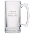 Funny Osteopath Gift Osteopathy Beer Mug Osteopaths Can Be A Little Manipulative Graphic Tee – Bold Style · Great Gift For Fans