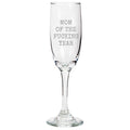 Funny Mom Champagne Flute Mother Gift Idea Mother39s Day Mother39s Birthday Gift Mom Of The Fucking Year Rude Mom Gift Graphic Tee – Feel-Good Design · Great Gift For Fans