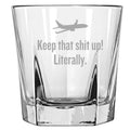 Aircraft Mechanic Rocks Glass Airplane Mechanic Birthday Present Aircraft Mechanic Birthday Gift Keep That Shit Up Whiskey Tumbler Graphic Tee – Cozy Vibes · Must-Have Style