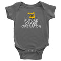 Crane Baby Bodysuit Crane Operator Baby Gift Future Crane Operator Baby Onepiece Baby Shower Gift Idea Graphic Tee – Warm & Stylish · Must-Have Style