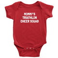 Triathlon Baby Bodysuit Triathlete Baby Gift Baby Onepiece Mommy39s Triathlon Cheer Squad Many Sizes And Colors Graphic Tee – Warm & Stylish · Perfect For Daily Wear