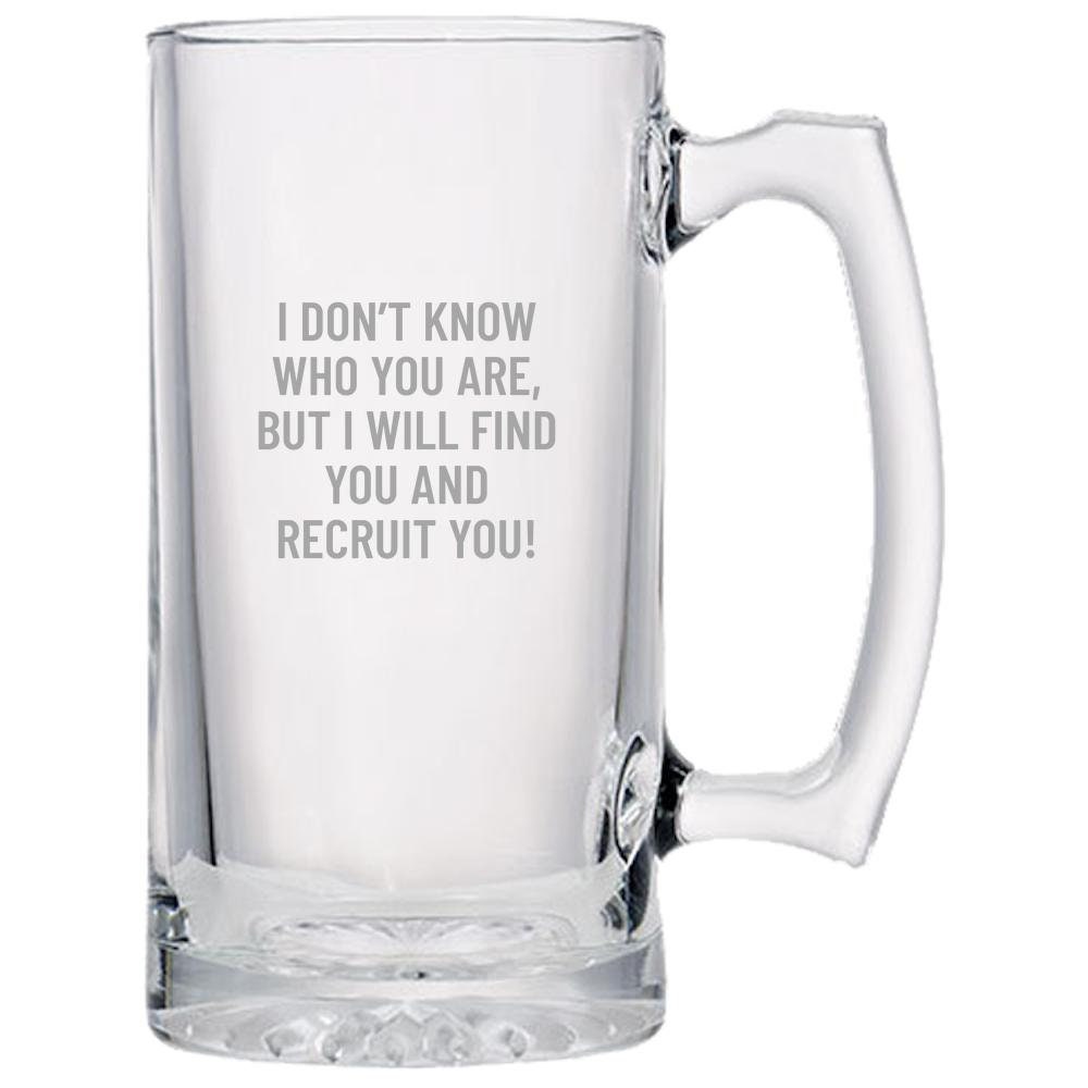 Funny HR Gift Human Resources Beer Mug Human Resources Manager Gift I Will Find You And Recruit You Graphic Tee – Cozy Vibes · Trending Graphic Apparel