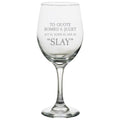 Funny Sarcasm Wine Glass Shakespeare Gift To Quote Romeo And Juliet Thespian Gift English Teacher Slay Theater Geeks Graphic Tee – Soft Feel · Must-Have Style