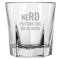 Funny Dietitian Gift Dietetics Rocks Glass Registered Dietitian Putting The RD In Nerd Whiskey Tumbler Graphic Tee – Premium Graphic · Great Gift For Fans